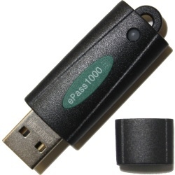 ePass1000(32K) USB トークン(黒) EP1-32K-D1-BK
