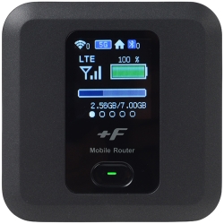 SIMフリー モバイルWiFiルーター LTE 11ac対応 +F FS030W FS030WMB1