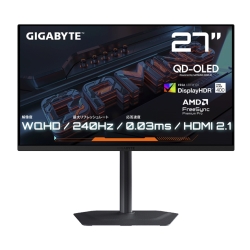 MO27Q2 Q[~Oj^[ 27^/2560×1440/HDMIADisplayPortAUSB Type-C/Xs[J[F/QHD/OLED/240Hz/0.03ms
