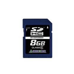 8GB SDHC Memory Card(Speed Class6) GH-SDHC8G6M