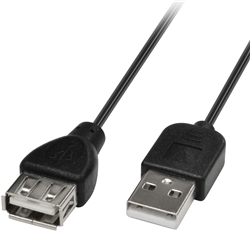 USB2.0P[u X A-A 2.5m ubN GH-USBS20A/2.5MK
