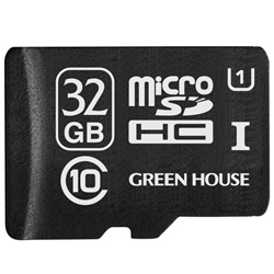 microSDHCJ[h(A_v^t) 32GB UHS-I Class10 GH-SDMRHC32GU