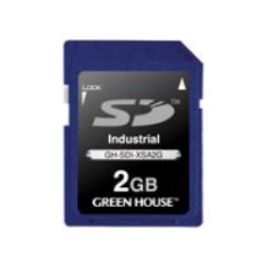 インダストリアルSDカード SLC -40〜+85℃ 2GB GH-SDI-XSA2G