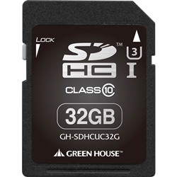 SDHC[J[h UHS-I U3 NX10 32GB GH-SDHCUC32G