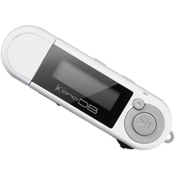 グリーンハウス MP3プレーヤー KANA DB (8GB) ホワイト GH-KANADB8-WH