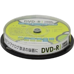 DVD-R CPRM ^p 4.7GB 1-16{ 10Xsh CNWFbgΉ GH-DVDRCB10