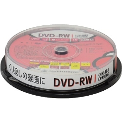 DVD-RW CPRM ^p 4.7GB 1-2{ 10Xsh CNWFbgΉ GH-DVDRWCB10