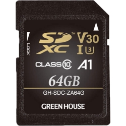 SDXCJ[h UHS-I U3 V30 A1 64GB GH-SDC-ZA64G
