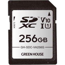 SDXC[J[h UHS-I U1 V10 256GB GH-SDC-VA256G