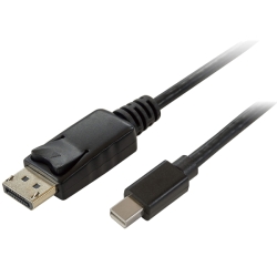 Mini DisplayPort-DisplayPort P[u 1.8m GH-MDPCA18-BK