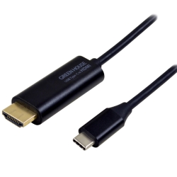 Alt[hΉ USB Type-C to HDMIP[u 2m ubN GH-HALTA2-BK