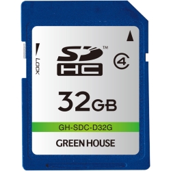 SDHCカード クラス4 32GB GH-SDC-D32G