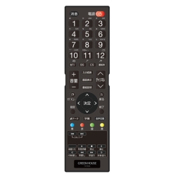 グリーンハウス 24V型 ダブルチューナー液晶テレビ ブラック GH-TV24B-BK