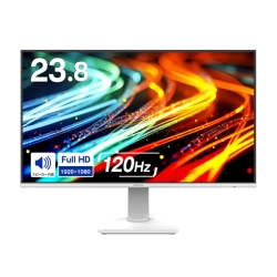 �f���o���[�ێ�t��23.8�^�f�B�X�v���C HDMI/DisplayPort/1920×1080/�z���C�g/5�N�ۏ�/ADS�p�l���̗p