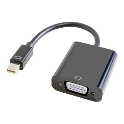 Mini DisplayPortVGAϊA_v^[ 15cm ubN GP-MDPV15H/K