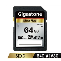 SDXCカード 64GB Class10 UHS-I U1 A1 V30スペック 最大読み取り速度100MB/s 4K & Full HDカメラ パソコン 写真 動画データ保存 GJSX-64GV3A1
