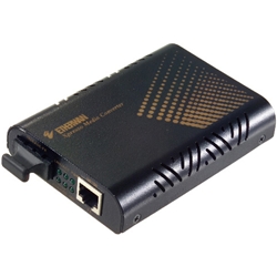 ハイテクインター メディアコンバータ EL100C-40 (SM。SC2芯。40km