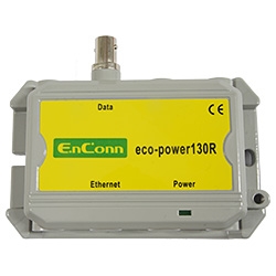 eco-power130R (BNC) PoE Ext over Coax 173-EN-006