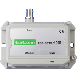 eco-power100R (BNC) PoE Ext over Coax 173-EN-004
