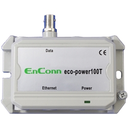 eco-power100T (BNC) PoE Ext over Coax 173-EN-003
