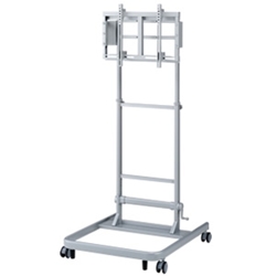 最終値下げ！大型テレビディスプレイスタンド 大型用ハンドル昇降