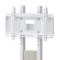 ハヤミ工産 壁寄せテレビスタンド/ホワイト ～43V型対応 KF-240W