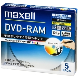 ^p3{DVD-RAM 5pbN15mmvP[X Chv^uzCg DM120PLWPB.5S