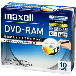 ^p3{DVD-RAM 10pbN 15mmvP[X Chv^uzCg DM120PLWPB.10S