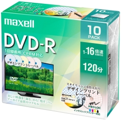 ^p DVD-R W120 16{ CPRM fUCvg 10pbN DRD120PME.10S