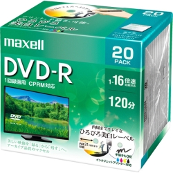 ^p DVD-R W120 16{ CPRM v^uzCg 20pbN DRD120WPE.20S
