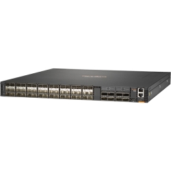 HPE Aruba 8325-48Y8C Bundle includes: 48 x 25Gb ports (SFP/+/28)A8 x 100Gb ports (QSFP+/28)A6 Back-to-Front Fans and 2 PSUs JL625A#ACF
