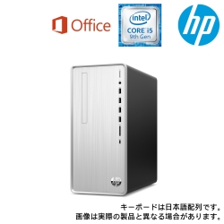 HP Pavilion Desktop TP-01 (Core i5-9400/8GB/SSD 256GB + HDD 2TB/AMD Radeon RX550/Win10 Pro/Office H&B) 9AQ43AA-AAAB