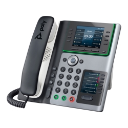 Poly Edge E450 IP Phone and PoE-enabled 82M90AA