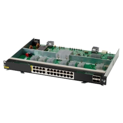 HPE Aruba Networking CX 6400 24p Smart Rate 1G/2.5G/5G/10G Class8 PoE and 4p SFP56 v2 Module S1T83A
