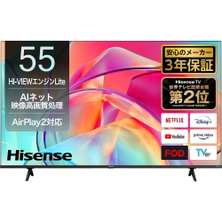 Hisense 55型4K液晶テレビ 55E6K - NTT-X Store