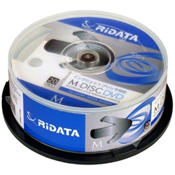 RiDATA M-DISC DVD 4.7GB 4{ 20pbN M-DVD4.7GB.PW 20SP