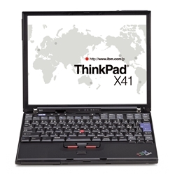 レノボ・ジャパン ThinkPad X41 英語版(PM-778/12.1TFT) 2525E9E - NTT