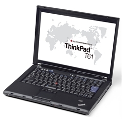 ThinkPad T61(T8300/1G/160/SM/XP/14.1) 7658NGJ