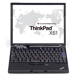 レノボ・ジャパン ThinkPad X61 (T7250/1G/80/XP/12.1 7675A64 - NTT-X