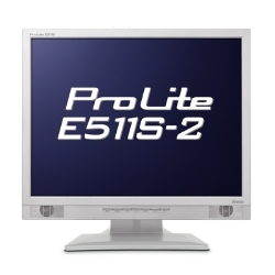 20.1型UXGA(1600×1200)液晶ディスプレイ(クラッシックホワイト)スピーカー・電源内蔵 PLE511S-W2U