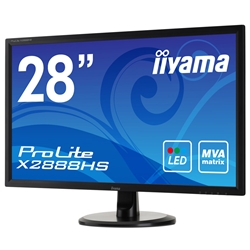 iiyama 28型ワイド液晶ディスプレイ ProLite X2888HS （MVA、LED 