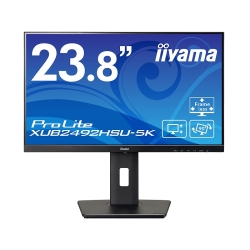 iiyama 液晶ディスプレイ 23.8型/1920×1080/D-sub、HDMI、DisplayPort
