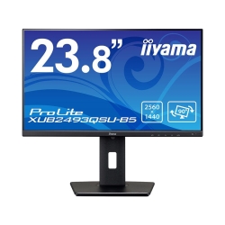 液晶ディスプレイ 23.8型/2560×1440/HDMI、DisplayPort/ブラック/スピーカー:あり/IPS方式パネル/昇降/回転 XUB2493QSU-B5