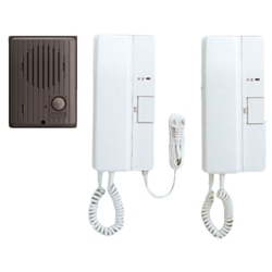アイホン 受話器型インターホンセット(増設可能・AC電源プラグ式) IES