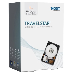 Travelstar KpbP[W (2.5C` 1TB 5400rpm 8MB SATA3 6Gb/s) 0S03509