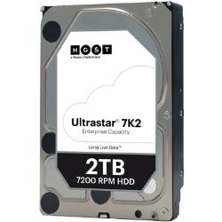 Ultrastar 7K2 (3.5C` 2TB 7200rpm 128MB SATA3 6Gb/s 512n) HUS722T2TALA604