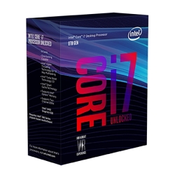 Core i7-8700K 6C/12TH 3.70GHz 3xxChipset BX80684I78700K