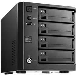 WD Red搭載 RAID6対応NAS 「LAN DISK XVW」 2ドライブモデル 4TB HDL-XV4W/2D