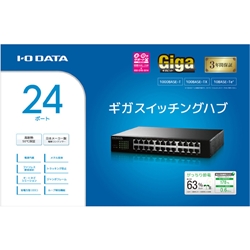アイ・オー・データ機器 Gigabit対応24ポートスイッチングハブ ETG-ESH24NB | アイ・オー・データ機器 Gigabit対応24ポートスイッチング