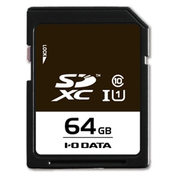 UHS Xs[hNX1Ή SDXC[J[h 64GB SDU1-64G